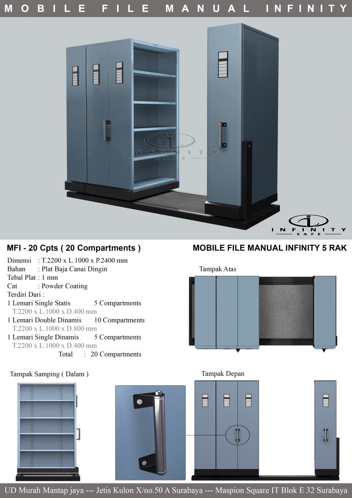 Mobile File Infinity 20 Compartment 2024