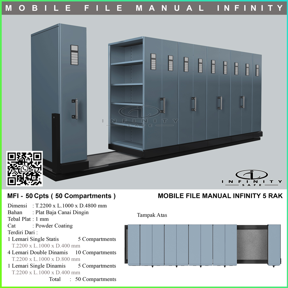 Mobile File Infinity 50 Compartment 2024