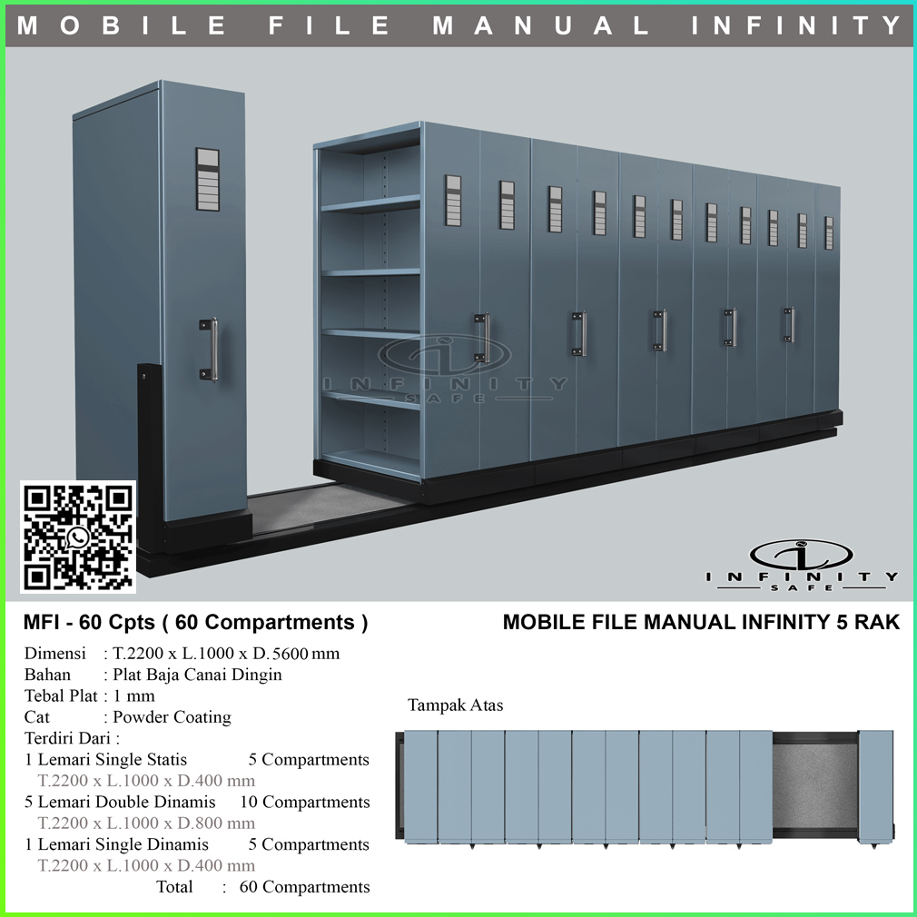 Mobile File Infinity 60 Compartment 2024
